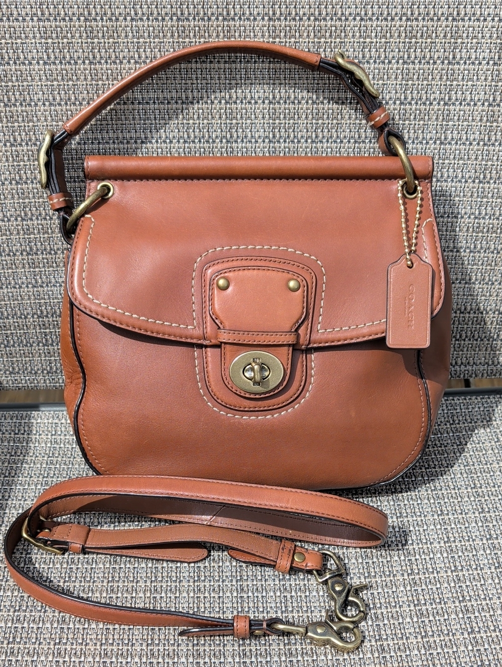 Coach Willis 70th Anniversary LE Top Handle Satchel (19132) GUC